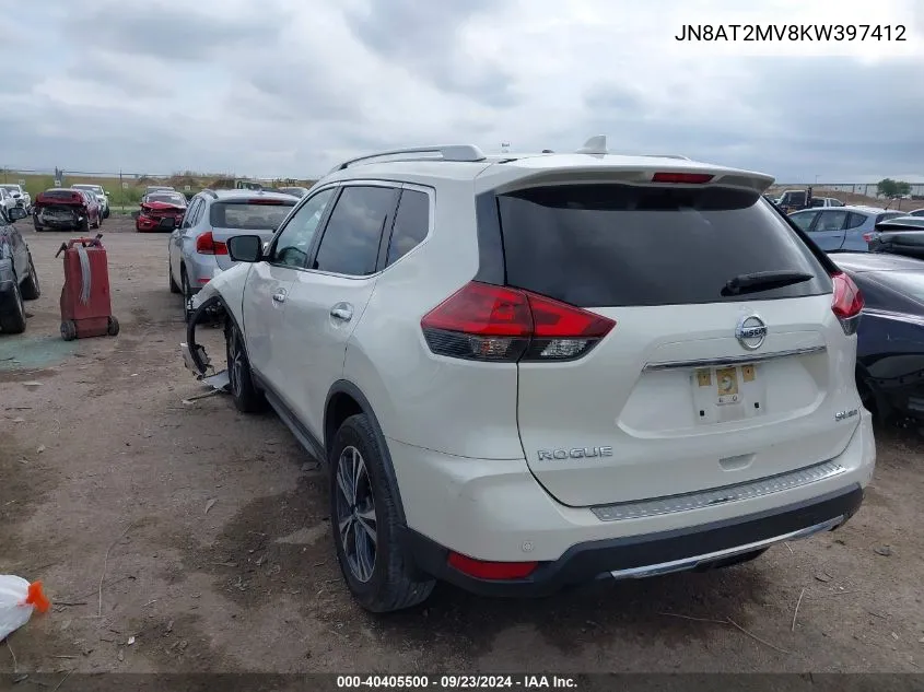 2019 Nissan Rogue S/Sv VIN: JN8AT2MV8KW397412 Lot: 40405500