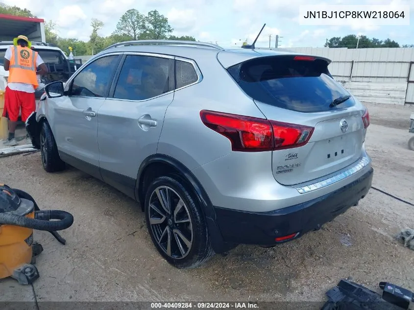 2019 Nissan Rogue Sport Sl VIN: JN1BJ1CP8KW218064 Lot: 40409284