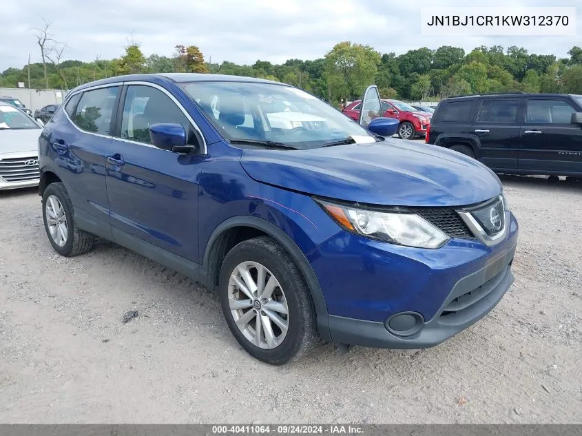 2019 Nissan Rogue Sport S VIN: JN1BJ1CR1KW312370 Lot: 40411064