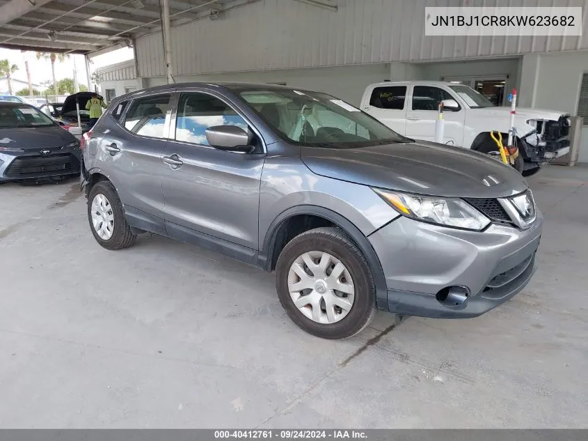 2019 Nissan Rogue Sport S/Sv/Sl VIN: JN1BJ1CR8KW623682 Lot: 40412761