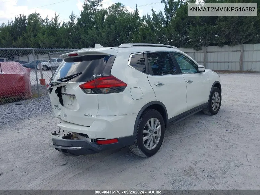 KNMAT2MV6KP546387 2019 Nissan Rogue Sv