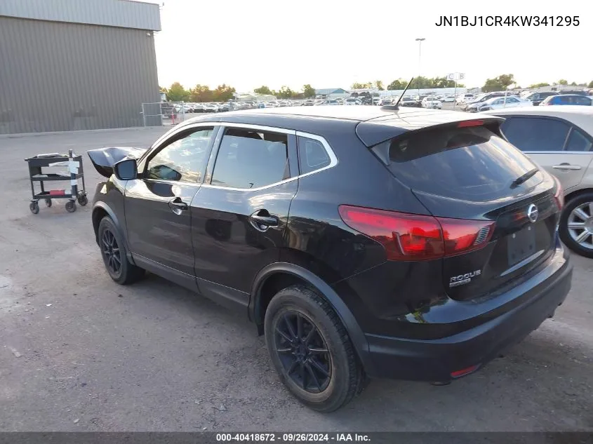 2019 Nissan Rogue Sport S/Sv/Sl VIN: JN1BJ1CR4KW341295 Lot: 40418672