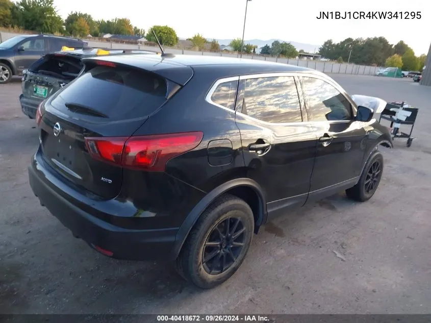 JN1BJ1CR4KW341295 2019 Nissan Rogue Sport S/Sv/Sl