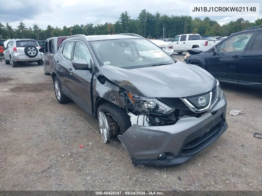 2019 Nissan Rogue Sport Sv VIN: JN1BJ1CR0KW621148 Lot: 40420347