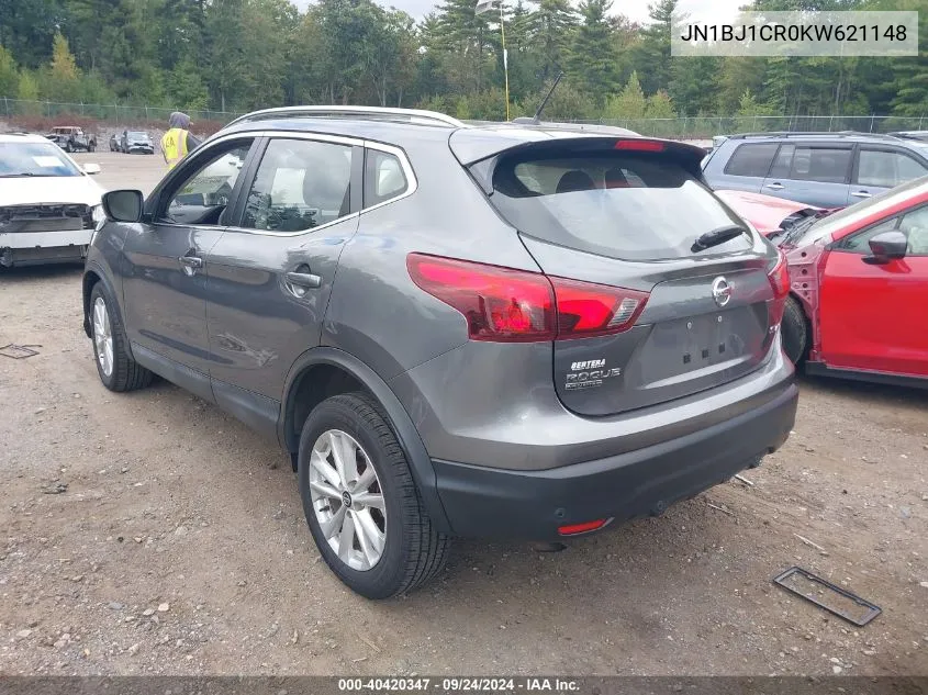 JN1BJ1CR0KW621148 2019 Nissan Rogue Sport Sv