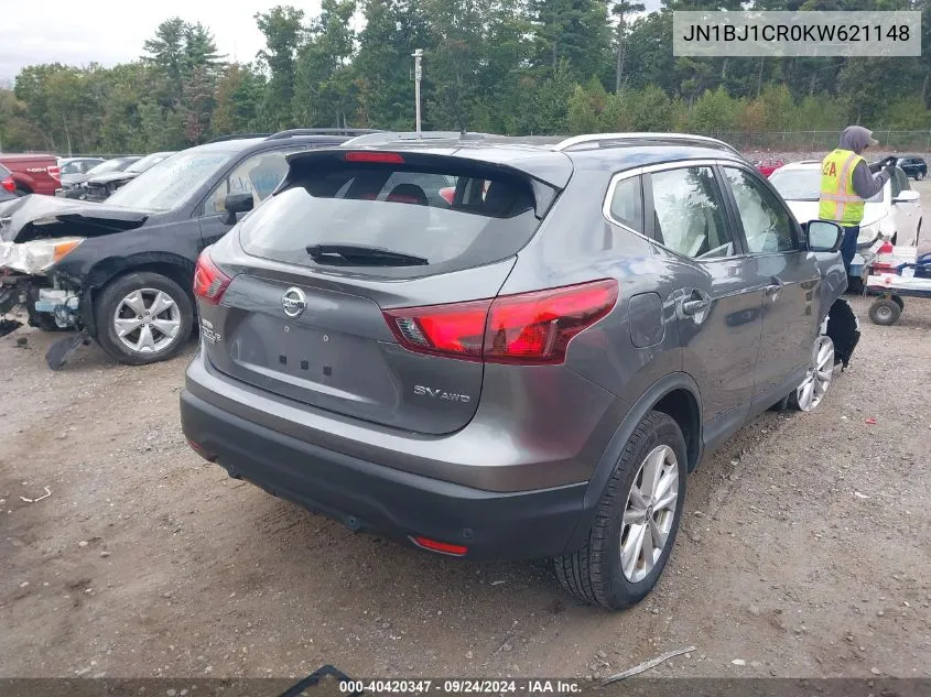 JN1BJ1CR0KW621148 2019 Nissan Rogue Sport Sv