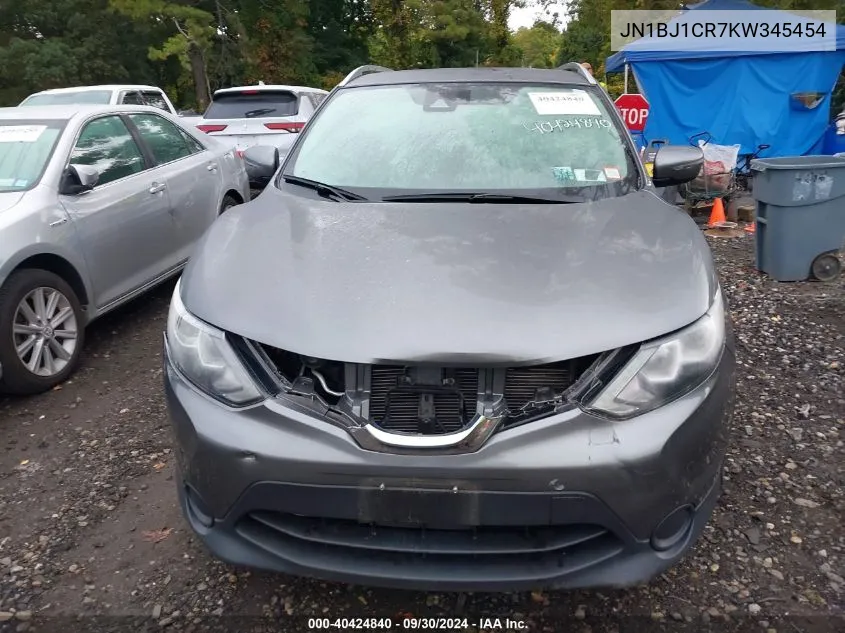 JN1BJ1CR7KW345454 2019 Nissan Rogue Sport S/Sv/Sl