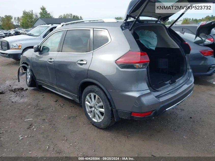 KNMAT2MV3KP523732 2019 Nissan Rogue Sv