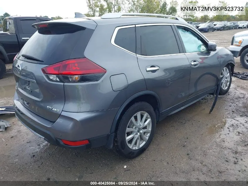 KNMAT2MV3KP523732 2019 Nissan Rogue Sv