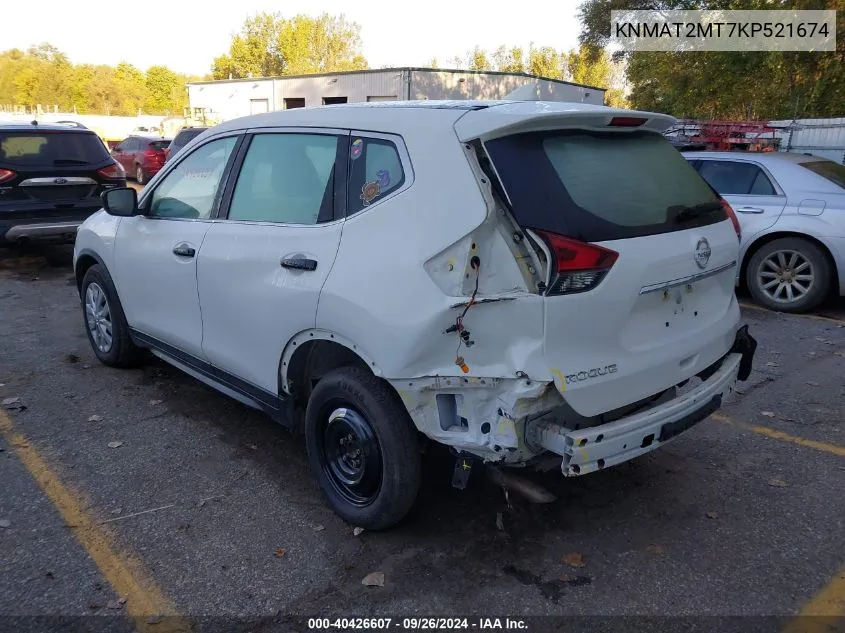 KNMAT2MT7KP521674 2019 Nissan Rogue S/Sv