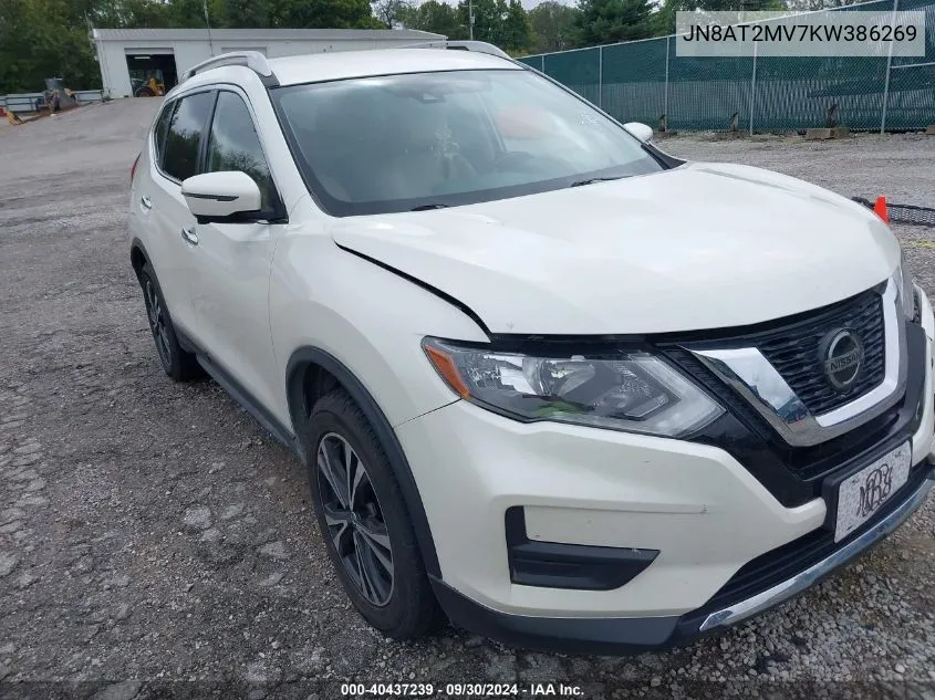 JN8AT2MV7KW386269 2019 Nissan Rogue S/Sv