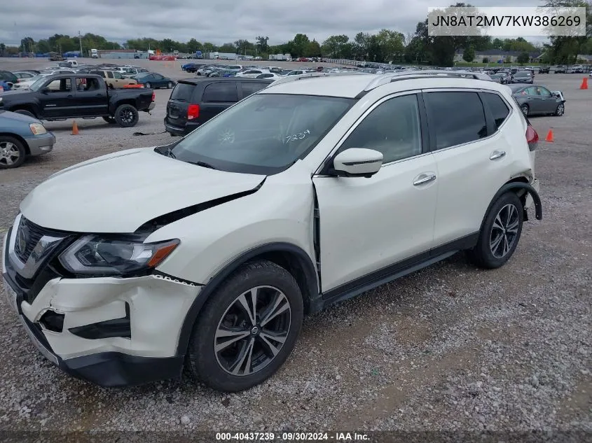 JN8AT2MV7KW386269 2019 Nissan Rogue S/Sv