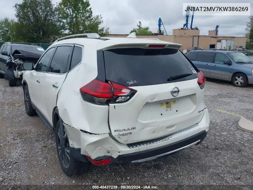 JN8AT2MV7KW386269 2019 Nissan Rogue S/Sv