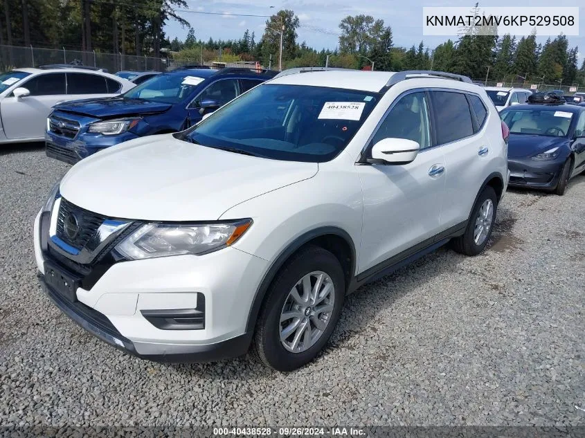 KNMAT2MV6KP529508 2019 Nissan Rogue Sv