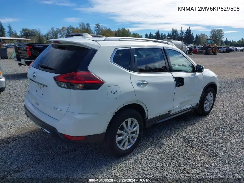 KNMAT2MV6KP529508 2019 Nissan Rogue Sv