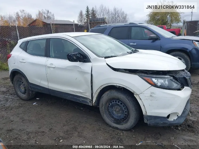 2019 Nissan Rogue Sport S VIN: JN1BJ1CR0KW331864 Lot: 40439965