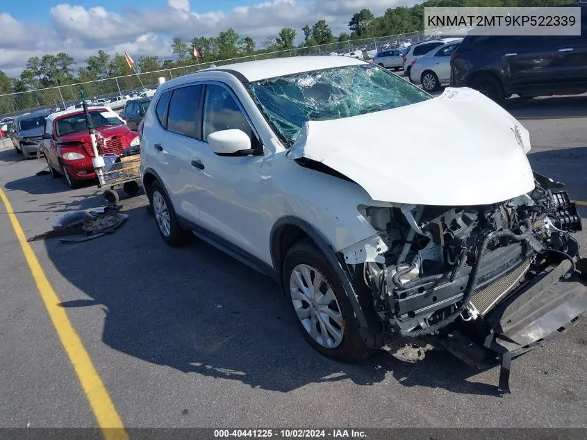 KNMAT2MT9KP522339 2019 Nissan Rogue S