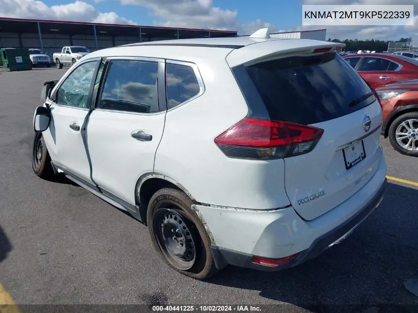 KNMAT2MT9KP522339 2019 Nissan Rogue S