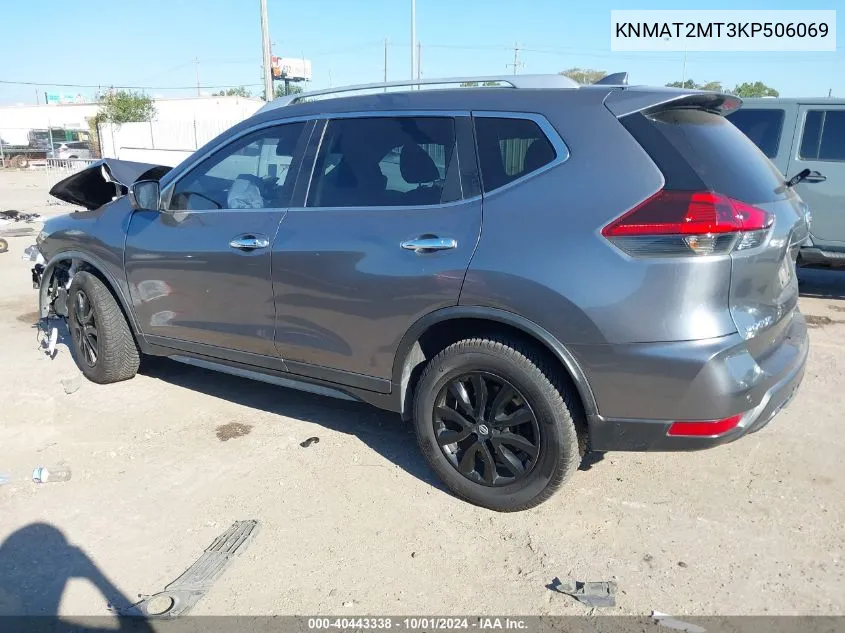 2019 Nissan Rogue S/Sv VIN: KNMAT2MT3KP506069 Lot: 40443338