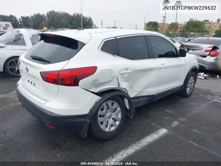 2019 Nissan Rogue Sport S/Sv/Sl VIN: JN1BJ1CP8KW229632 Lot: 40448813