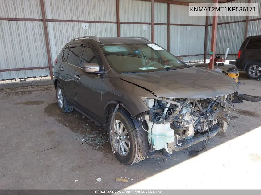 KNMAT2MT1KP536171 2019 Nissan Rogue S/Sv