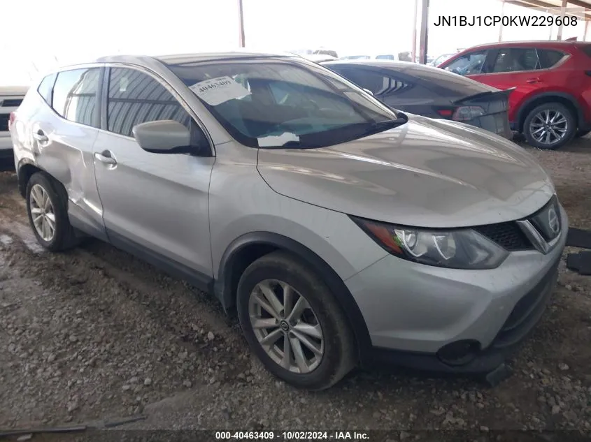 JN1BJ1CP0KW229608 2019 Nissan Rogue Sport S