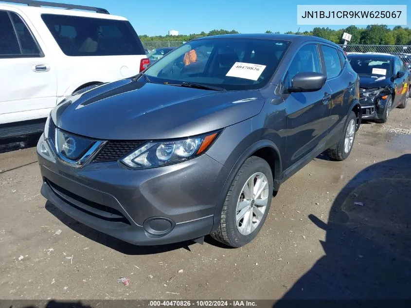 JN1BJ1CR9KW625067 2019 Nissan Rogue Sport S