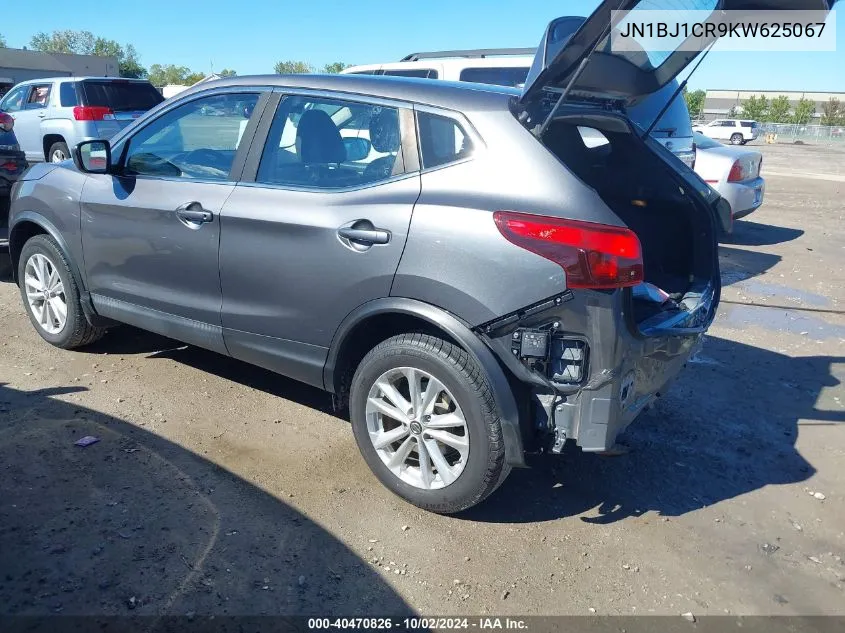 JN1BJ1CR9KW625067 2019 Nissan Rogue Sport S