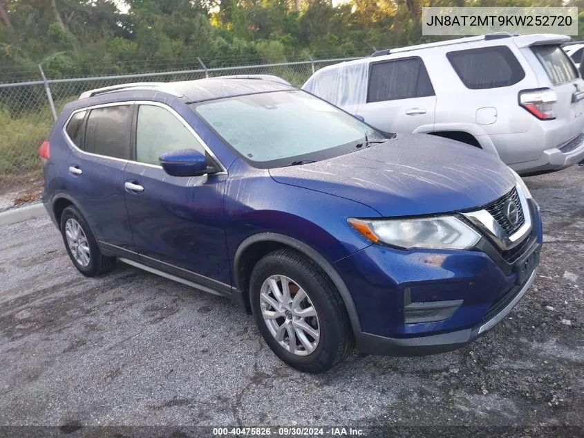 JN8AT2MT9KW252720 2019 Nissan Rogue S/Sv