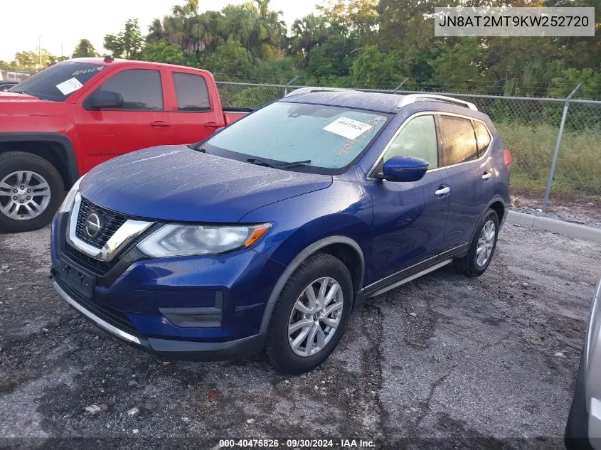 2019 Nissan Rogue S/Sv VIN: JN8AT2MT9KW252720 Lot: 40475826