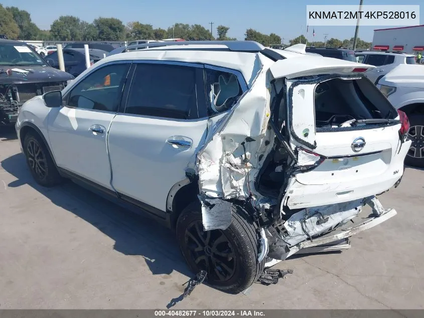 KNMAT2MT4KP528016 2019 Nissan Rogue Sv