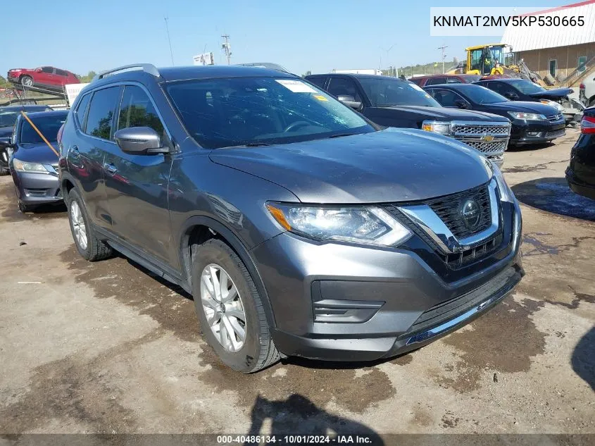 KNMAT2MV5KP530665 2019 Nissan Rogue Sv