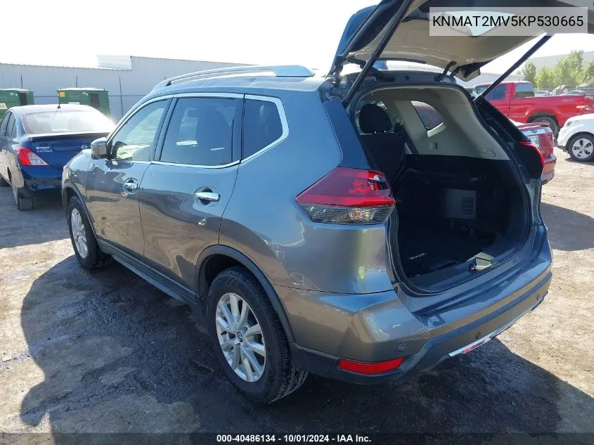 KNMAT2MV5KP530665 2019 Nissan Rogue Sv