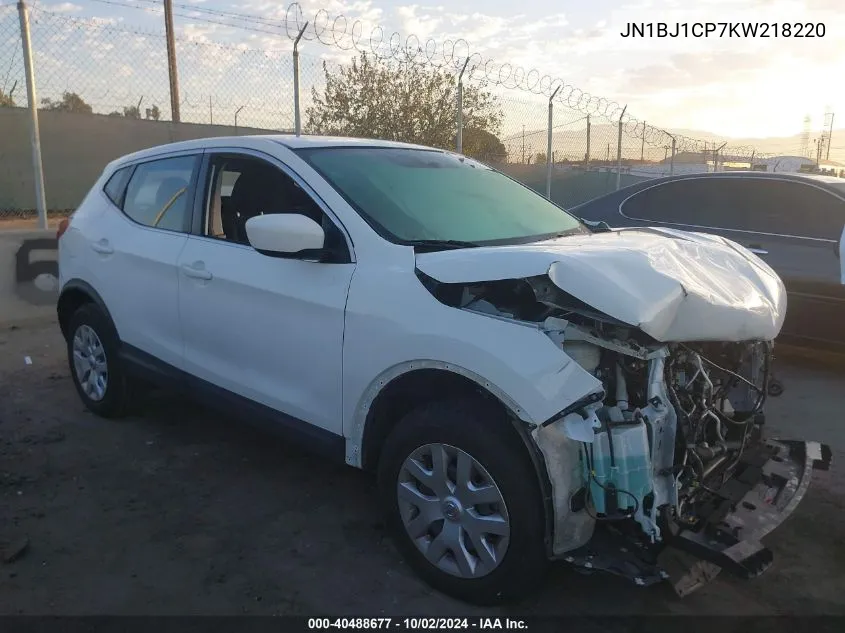 2019 Nissan Rogue Sport S VIN: JN1BJ1CP7KW218220 Lot: 40488677