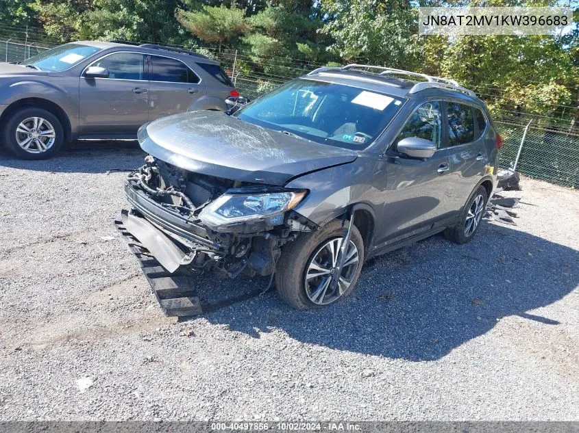 2019 Nissan Rogue Sv VIN: JN8AT2MV1KW396683 Lot: 40497856