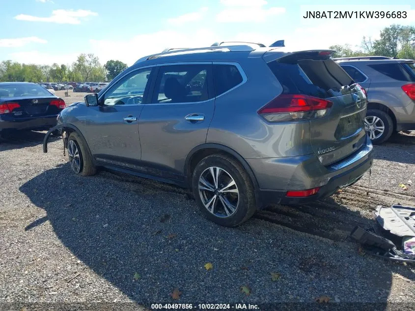 2019 Nissan Rogue Sv VIN: JN8AT2MV1KW396683 Lot: 40497856