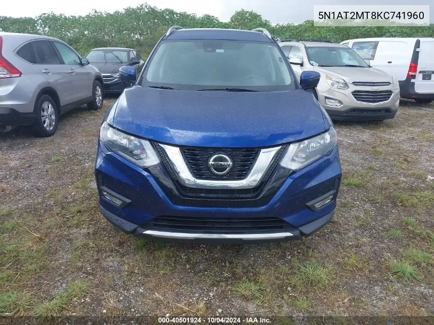 5N1AT2MT8KC741960 2019 Nissan Rogue Sl