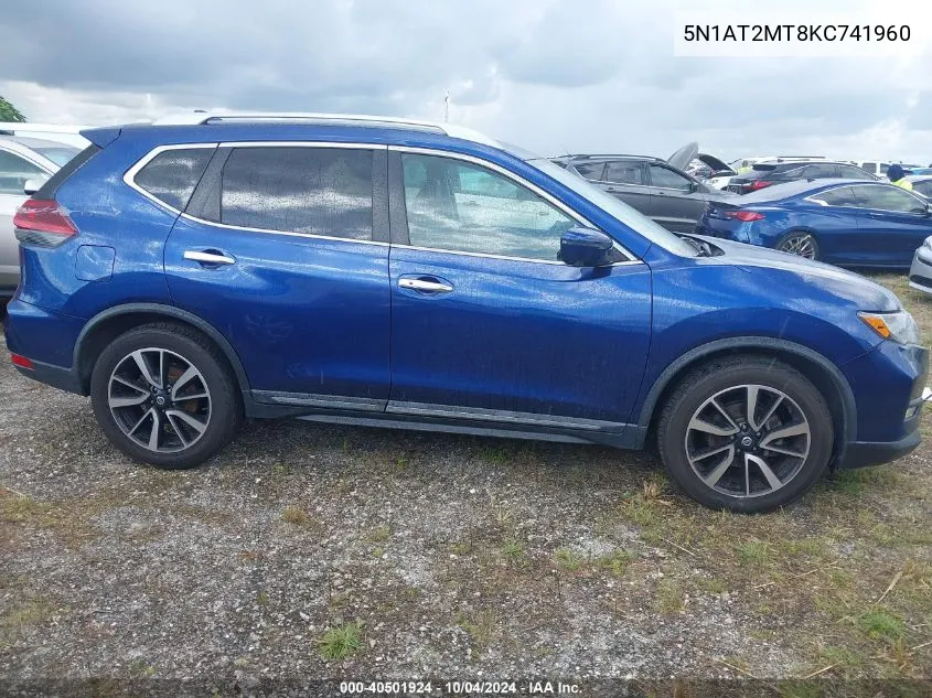 5N1AT2MT8KC741960 2019 Nissan Rogue Sl