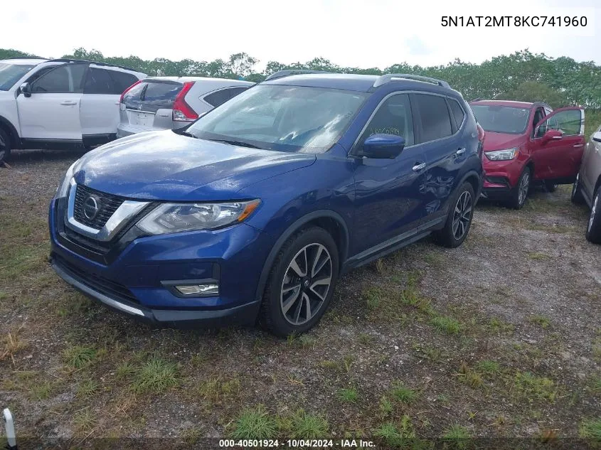 5N1AT2MT8KC741960 2019 Nissan Rogue Sl