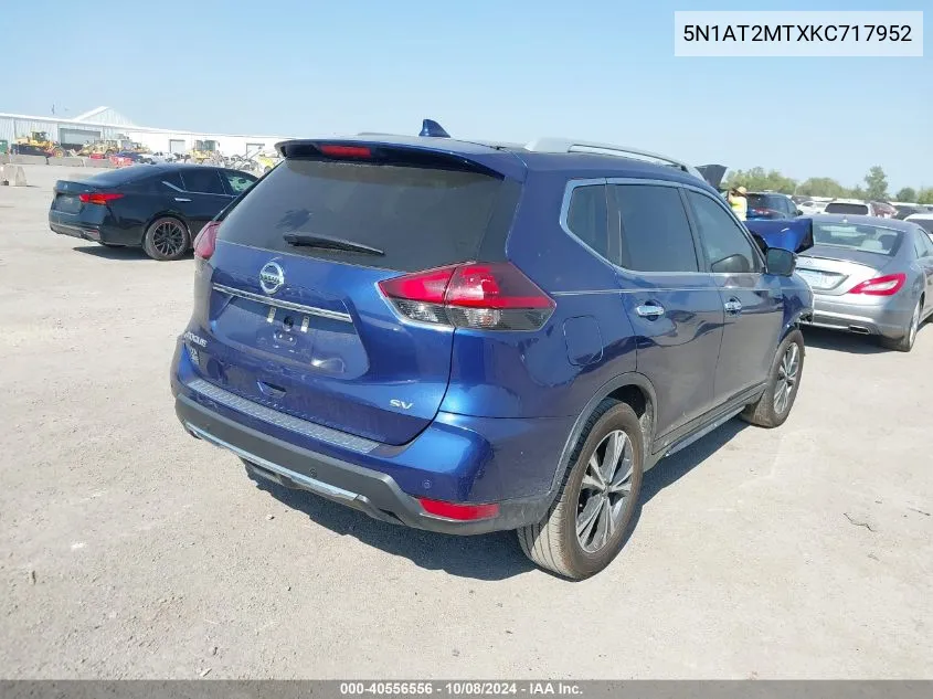 5N1AT2MTXKC717952 2019 Nissan Rogue Sv