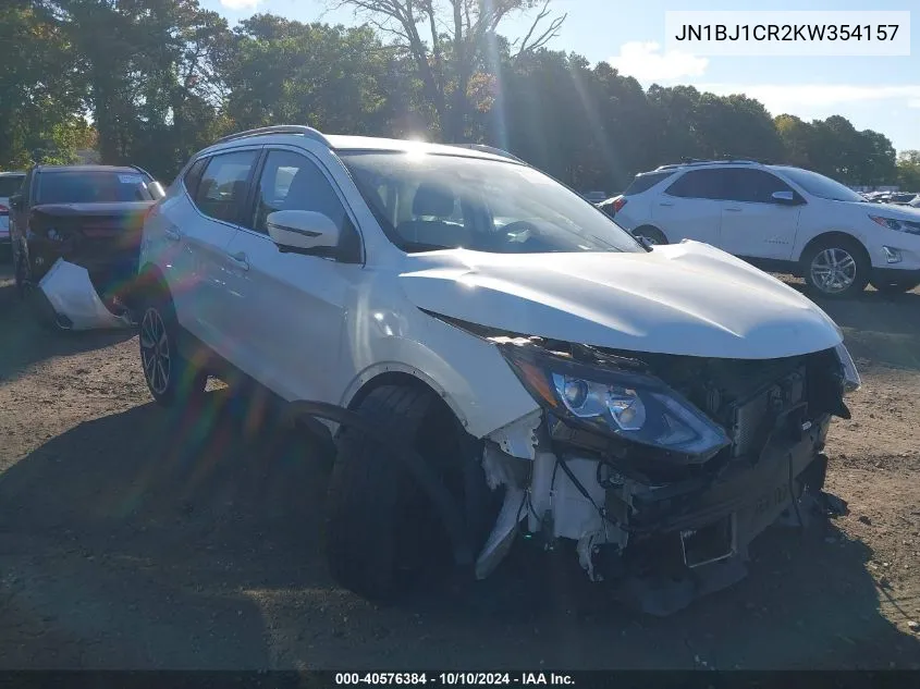 2019 Nissan Rogue Sport Sl VIN: JN1BJ1CR2KW354157 Lot: 40576384