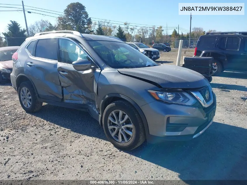 JN8AT2MV9KW388427 2019 Nissan Rogue Sv