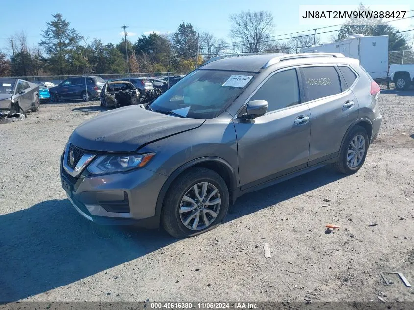 JN8AT2MV9KW388427 2019 Nissan Rogue Sv