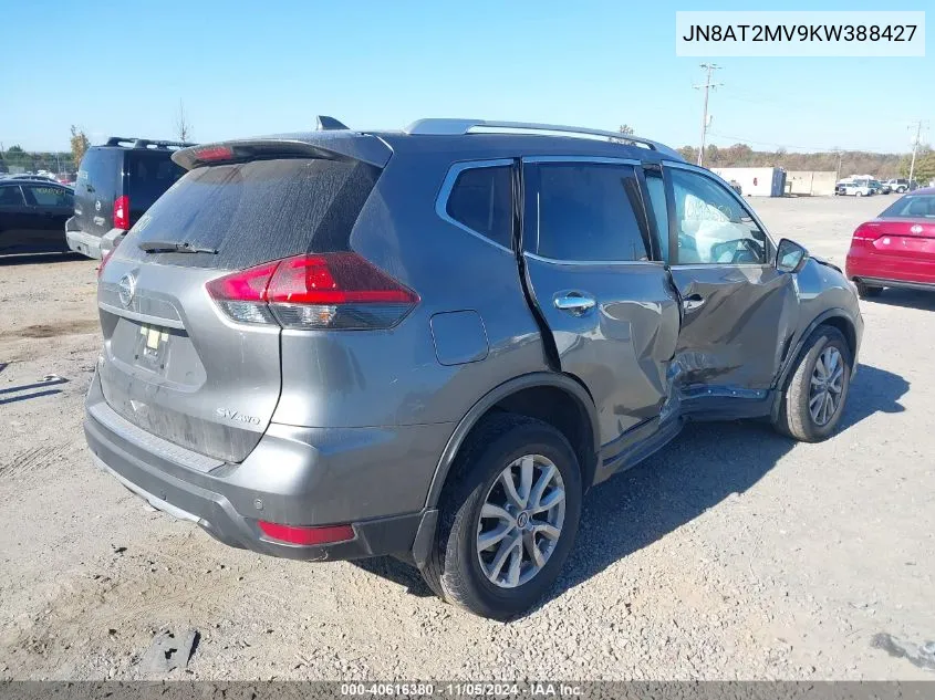 JN8AT2MV9KW388427 2019 Nissan Rogue Sv