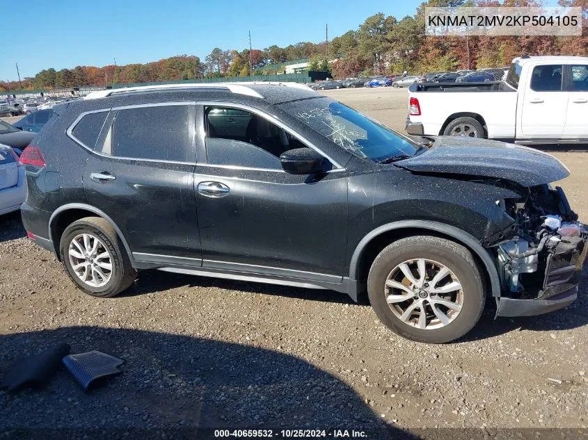 KNMAT2MV2KP504105 2019 Nissan Rogue S