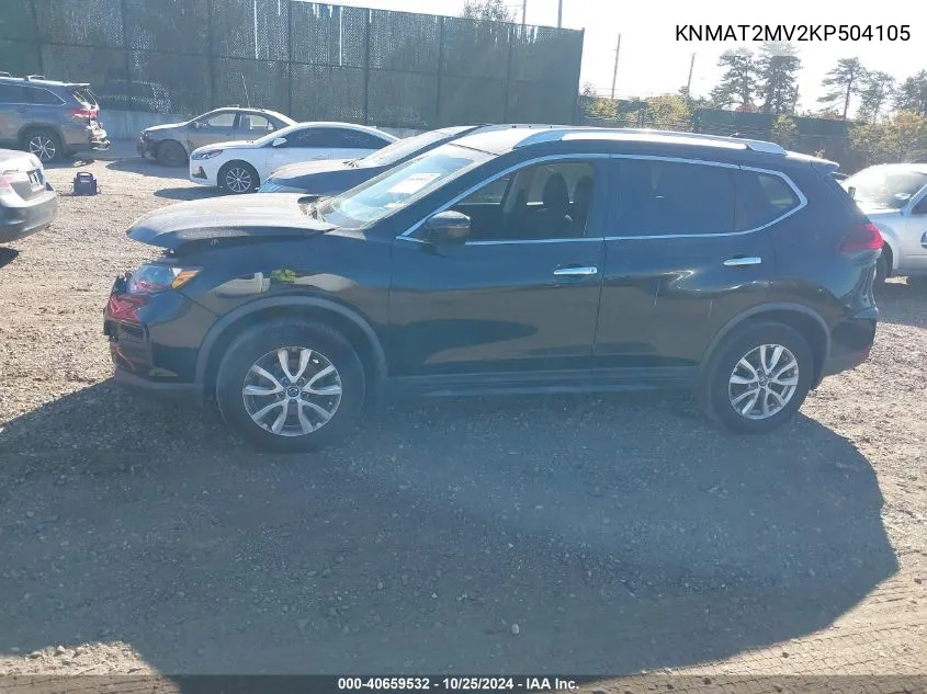 KNMAT2MV2KP504105 2019 Nissan Rogue S