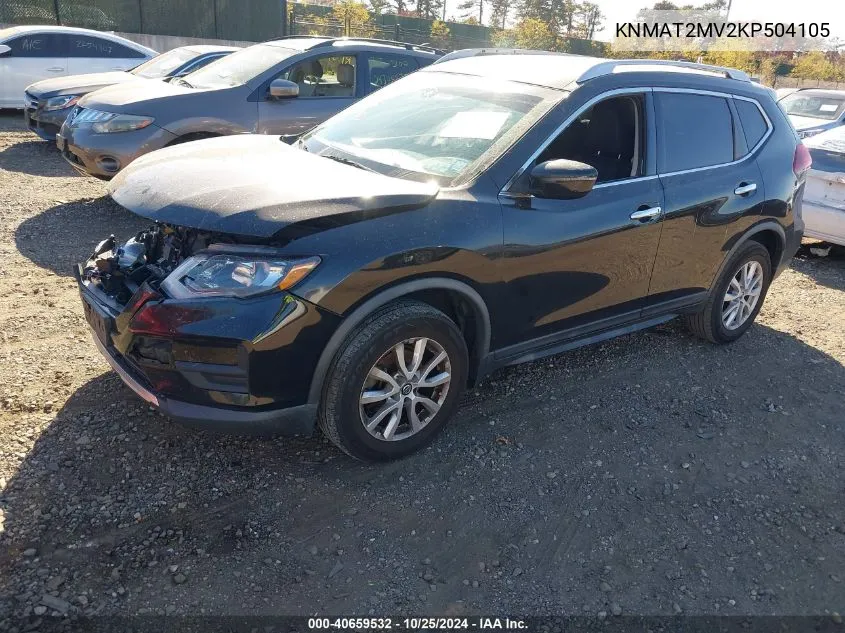 KNMAT2MV2KP504105 2019 Nissan Rogue S