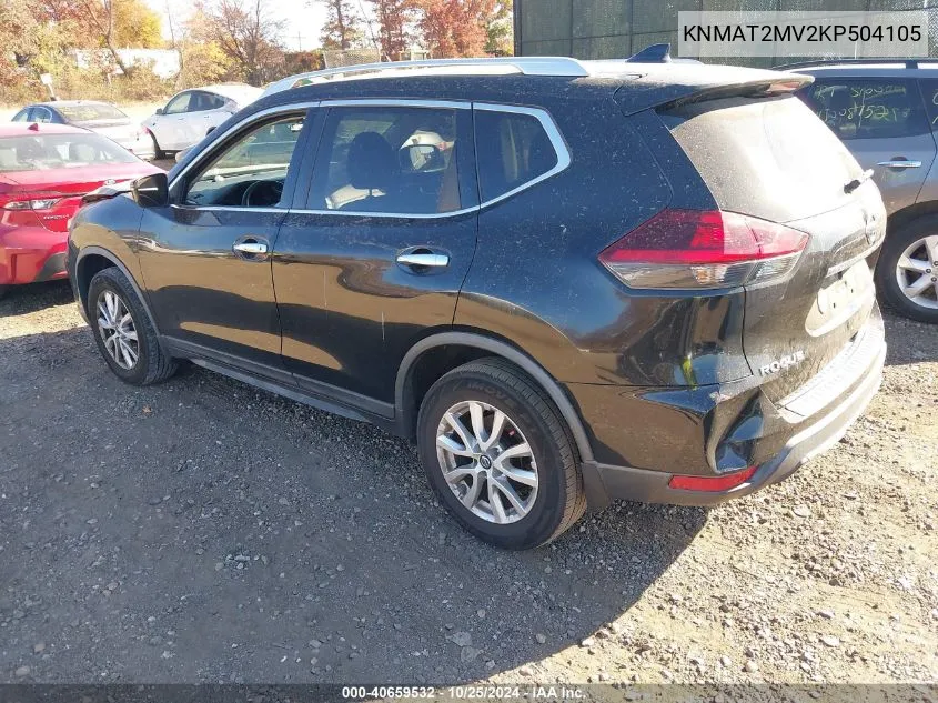 KNMAT2MV2KP504105 2019 Nissan Rogue S