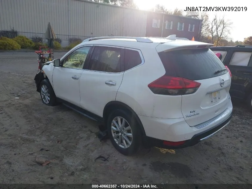 JN8AT2MV3KW392019 2019 Nissan Rogue S/Sv