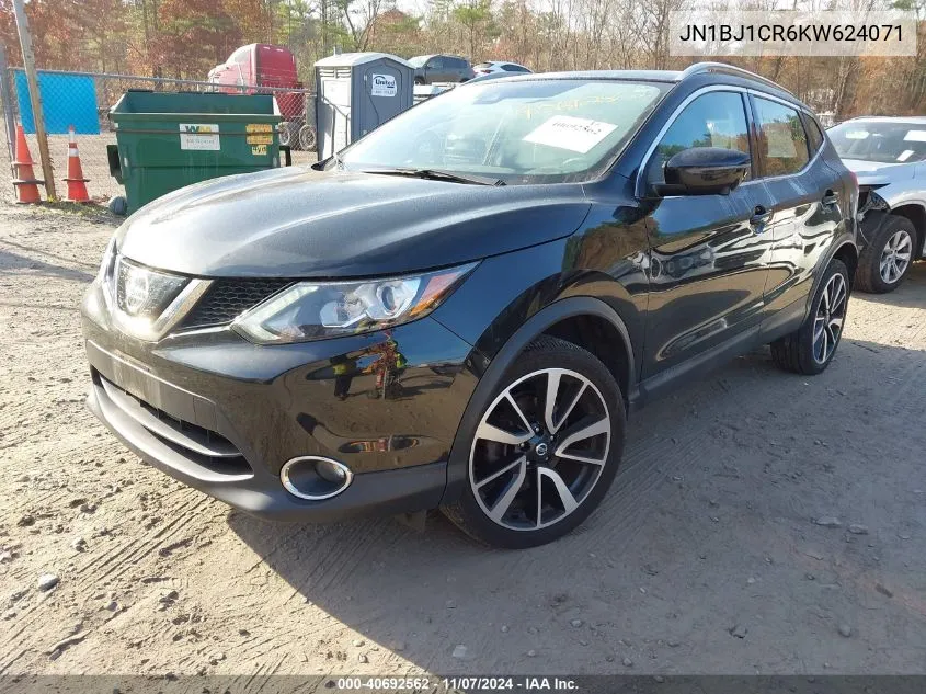 2019 Nissan Rogue Sport Sl VIN: JN1BJ1CR6KW624071 Lot: 40692562